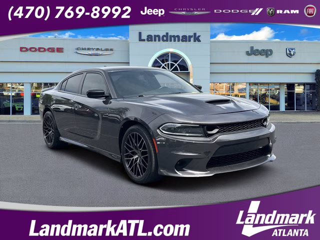 2020 Granite Crystal Metallic Clearcoat Dodge Charger R/T RWD Sedan