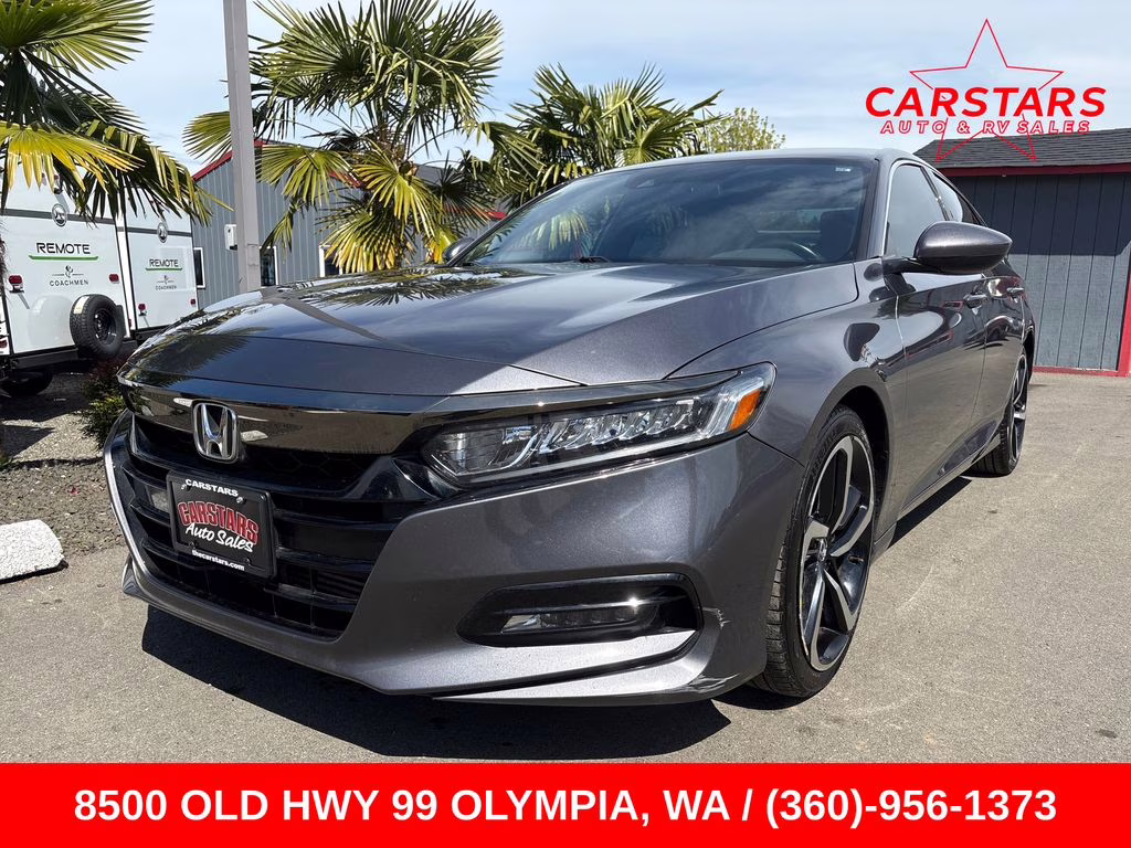 2020 Gray Honda Accord Sport FWD Sedan