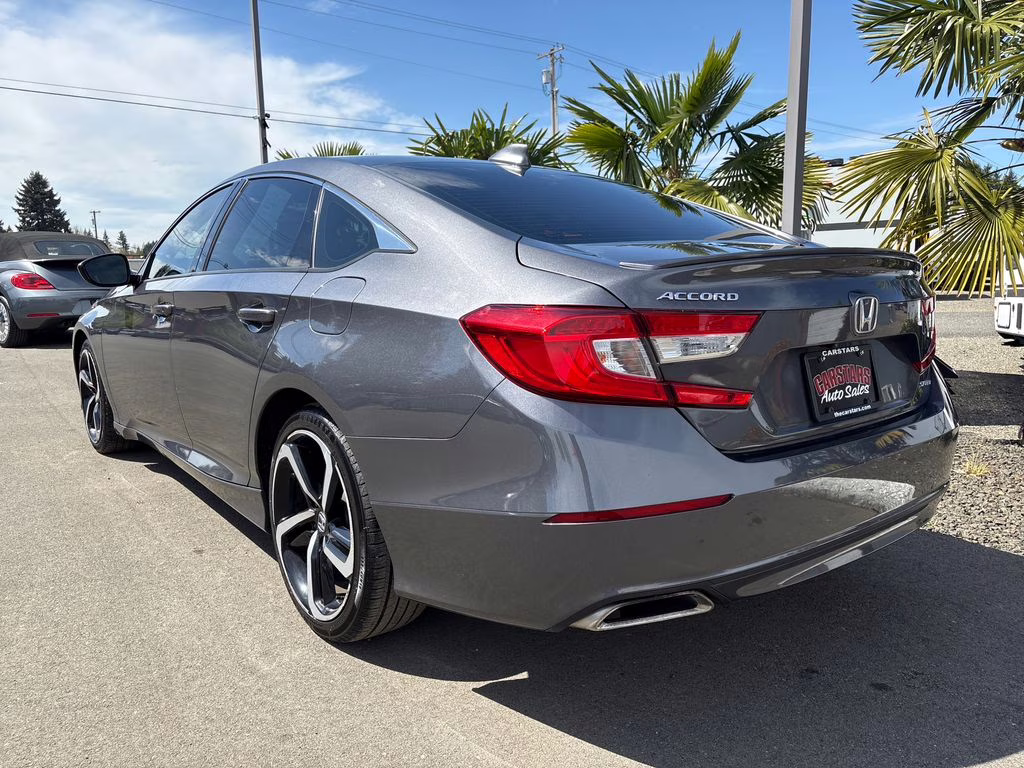 2020 Gray Honda Accord Sport FWD Sedan