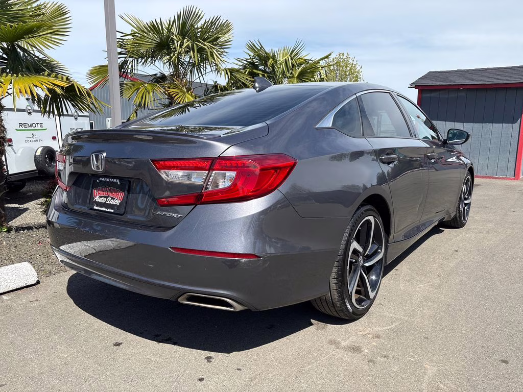2020 Gray Honda Accord Sport FWD Sedan