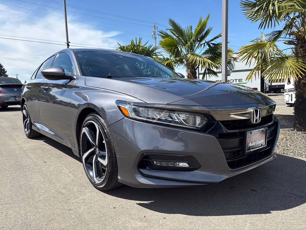 2020 Gray Honda Accord Sport FWD Sedan