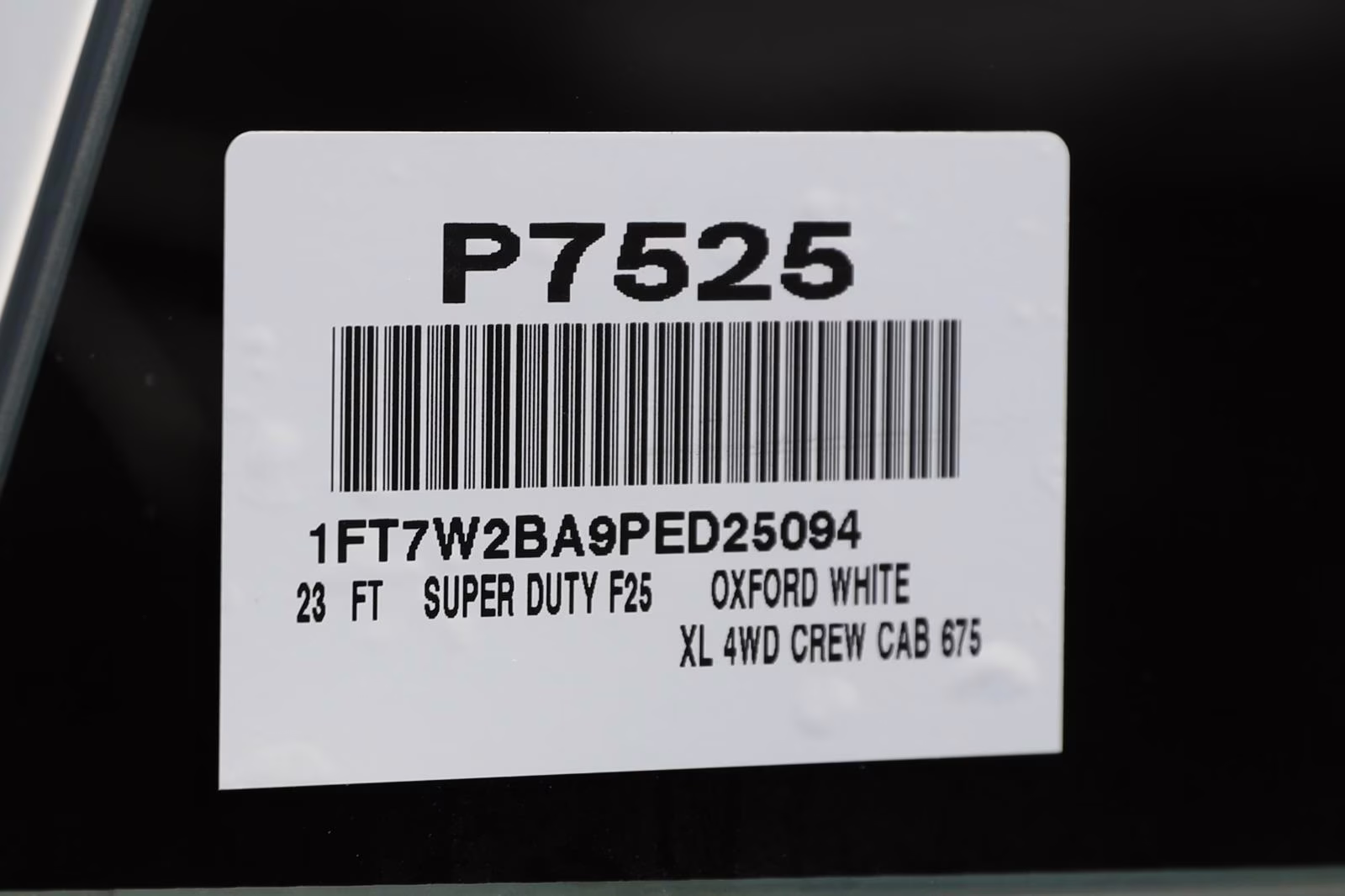 2023 Oxford White Ford Super Duty F-250 SRW XL 4X4 Truck