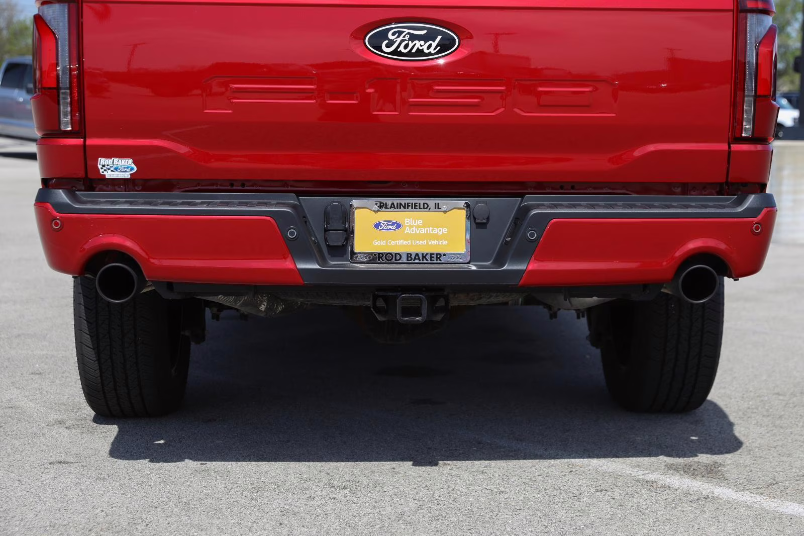 2025 Rapid Red Metallic Tinted Clearcoat Ford F-150 LARIAT 4X4 Truck