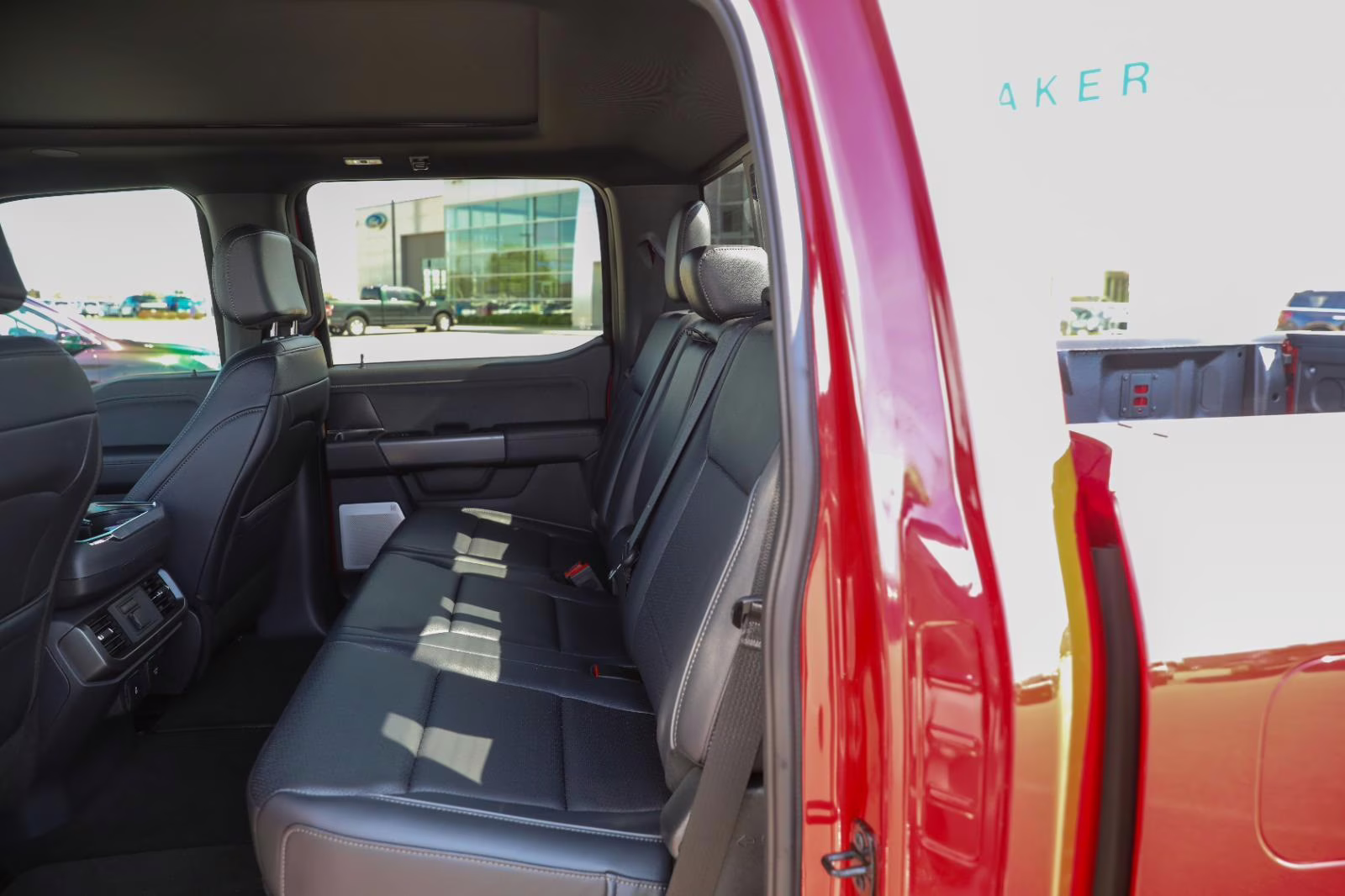 2025 Rapid Red Metallic Tinted Clearcoat Ford F-150 LARIAT 4X4 Truck