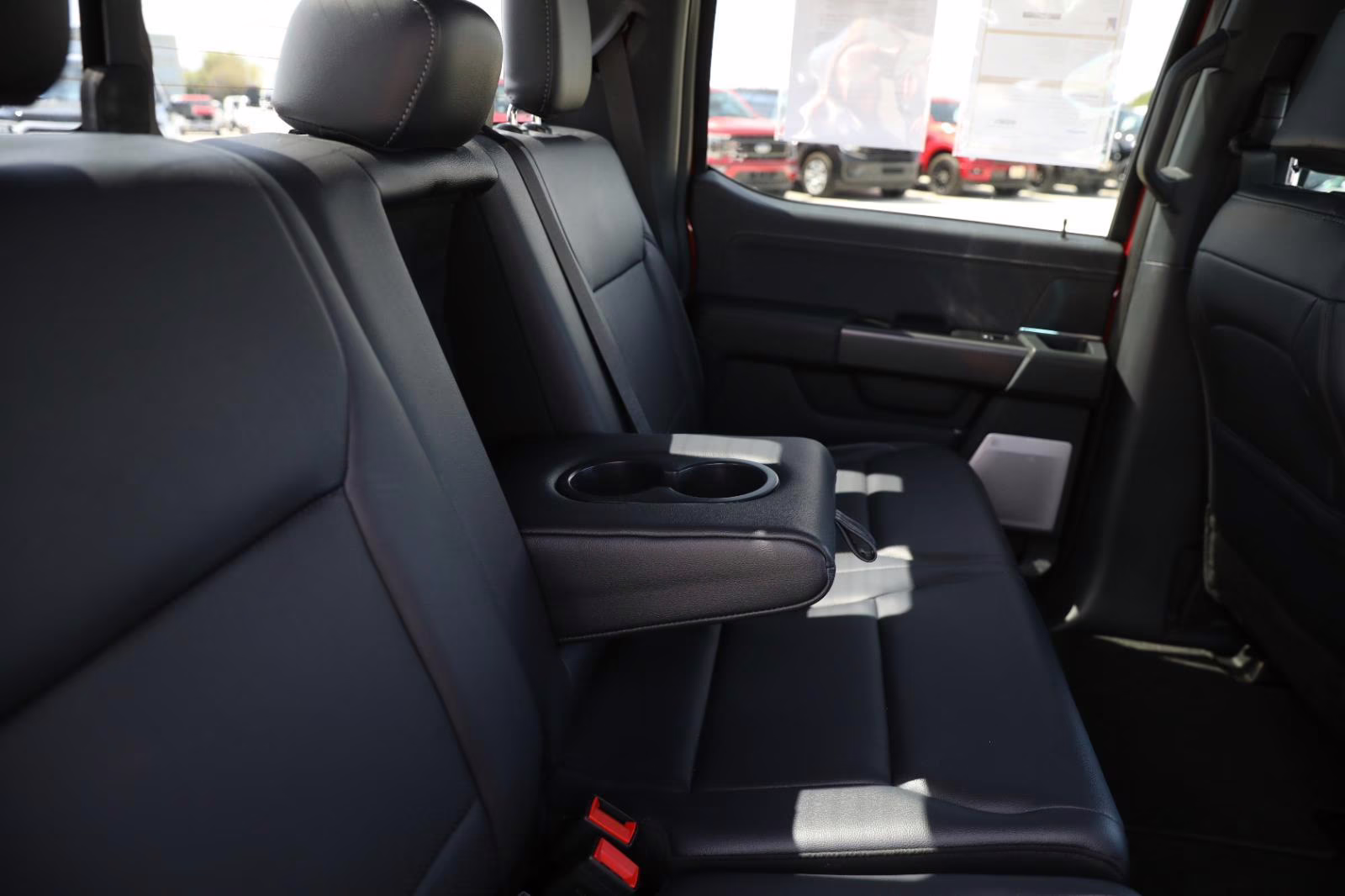 2025 Rapid Red Metallic Tinted Clearcoat Ford F-150 LARIAT 4X4 Truck