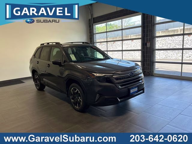 2026 Gray Subaru Forester Premium Hybrid AWD SUV