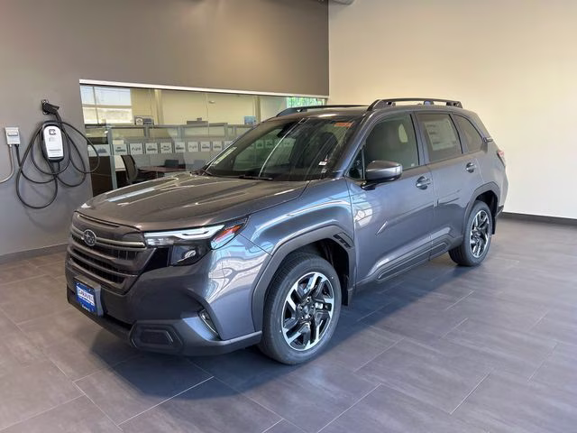 2026 Gray Subaru Forester Premium Hybrid AWD SUV