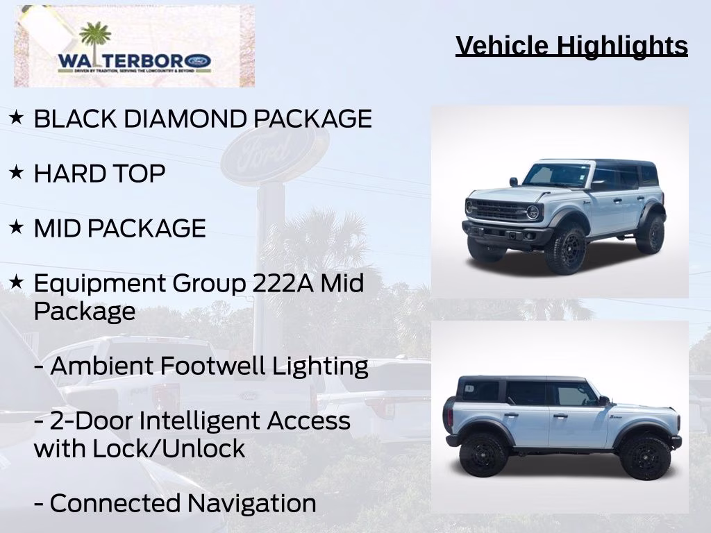 2026 Oxford White Ford Bronco Big Bend 4X4 SUV
