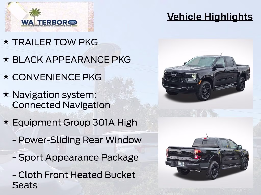 2026 Shadow Black Ford Ranger XLT RWD Truck