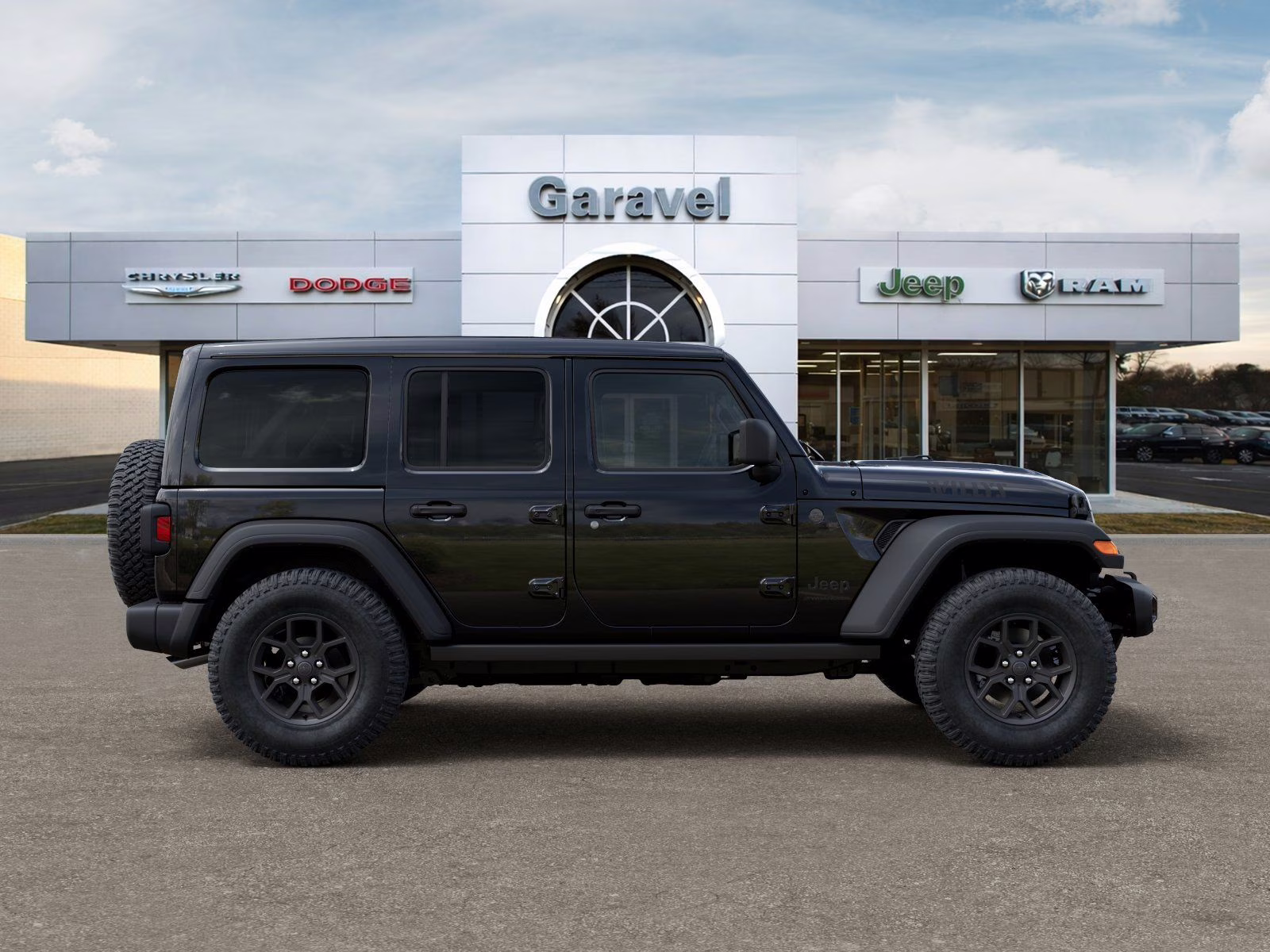 2026 Black Clearcoat Jeep Wrangler Willys 4X4 SUV