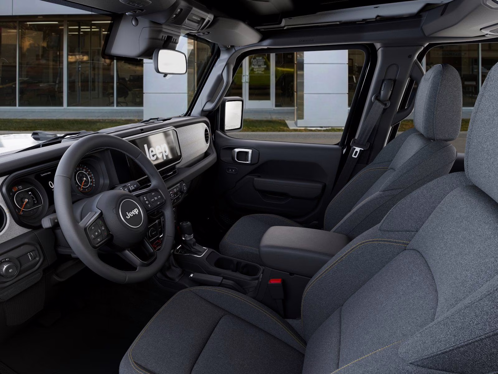 2026 Black Clearcoat Jeep Wrangler Willys 4X4 SUV