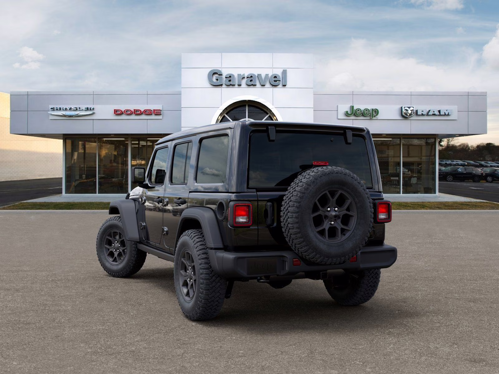 2026 Black Clearcoat Jeep Wrangler Willys 4X4 SUV