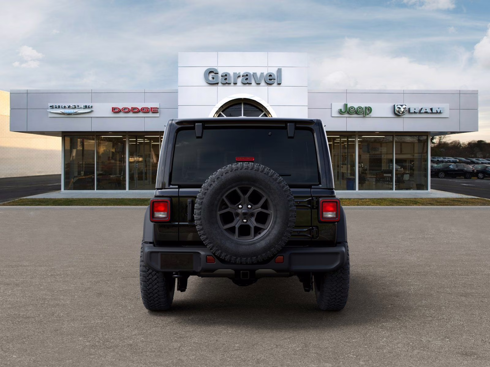 2026 Black Clearcoat Jeep Wrangler Willys 4X4 SUV