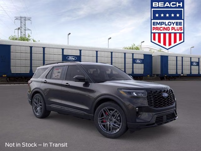 2026 Agate Black Metallic Ford Explorer ST 4X4 SUV