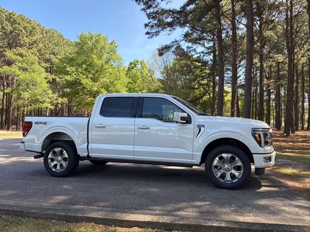 2026 White Metallic Ford F-150 Platinum 4X4 Truck