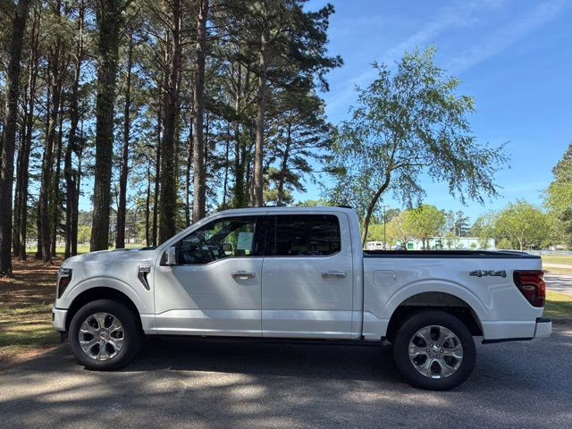 2026 White Metallic Ford F-150 Platinum 4X4 Truck