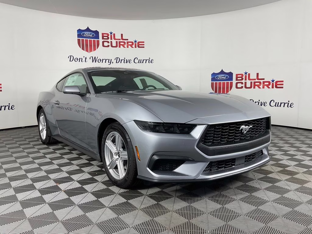 2026 Silver Metallic Ford Mustang EcoBoost RWD Coupe