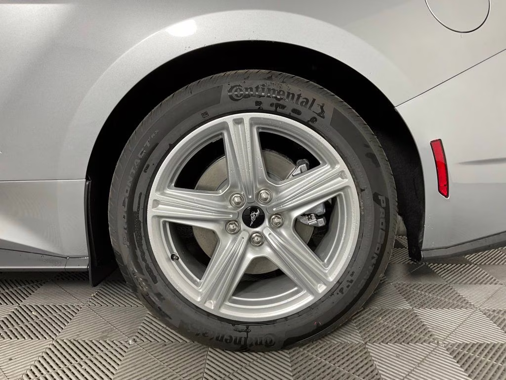 2026 Silver Metallic Ford Mustang EcoBoost RWD Coupe