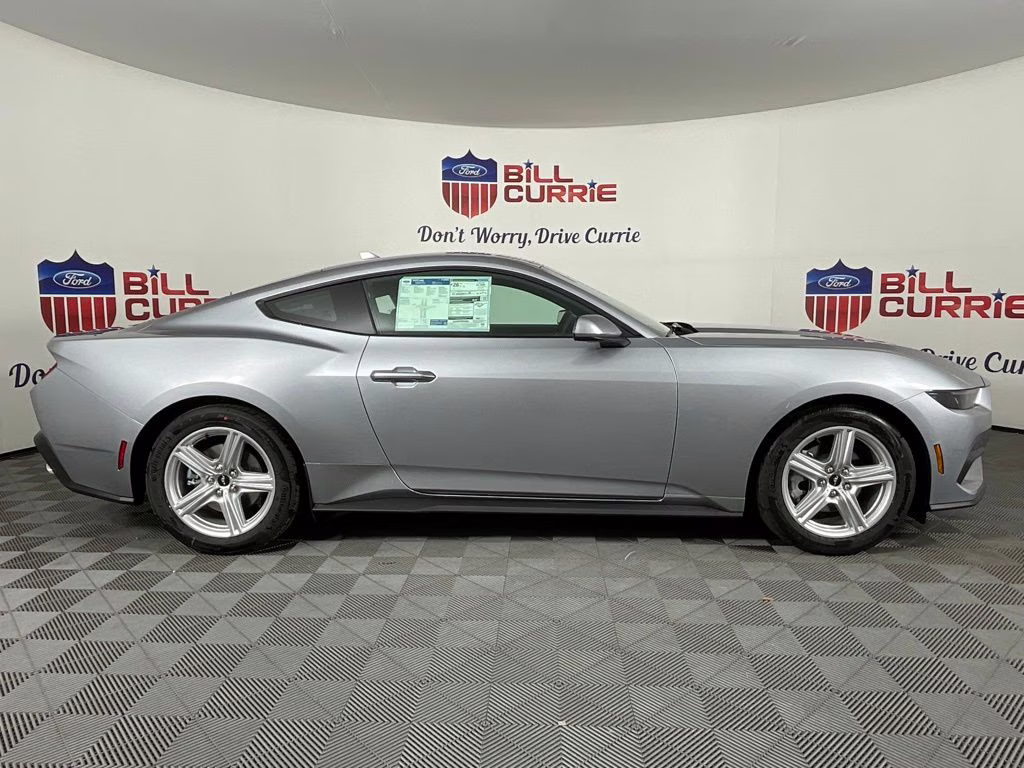 2026 Silver Metallic Ford Mustang EcoBoost RWD Coupe