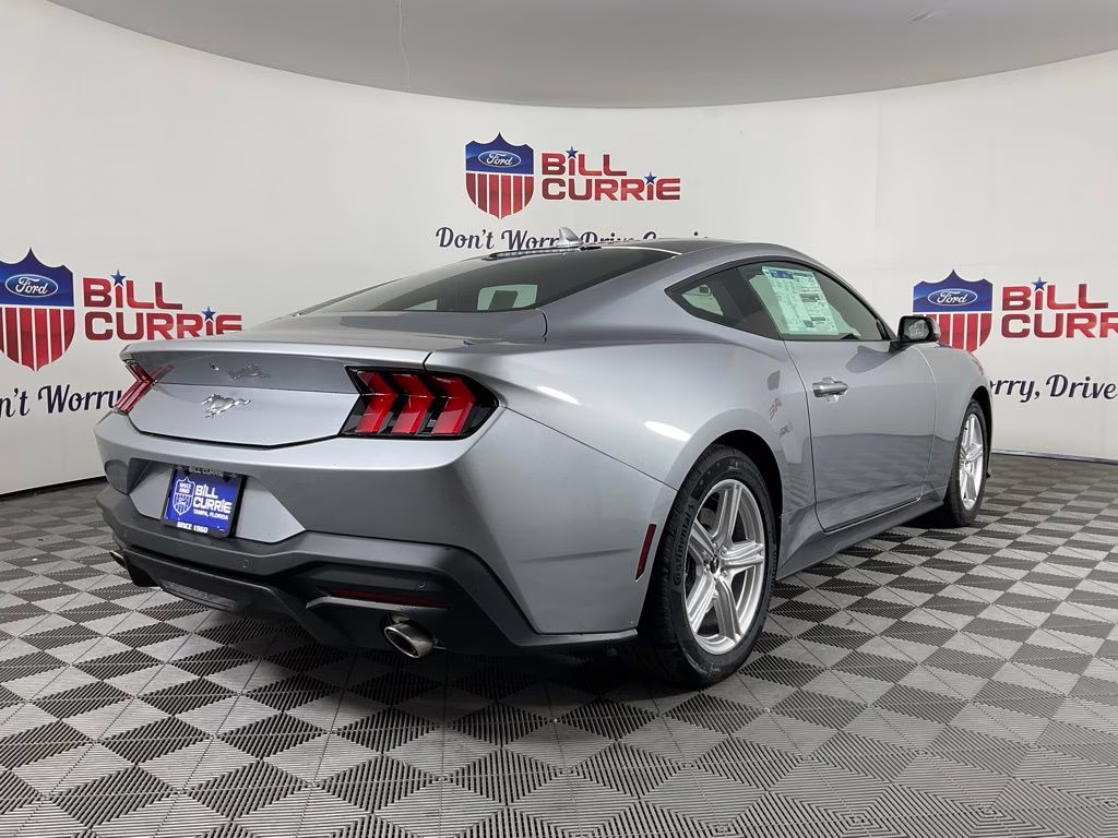 2026 Silver Metallic Ford Mustang EcoBoost RWD Coupe