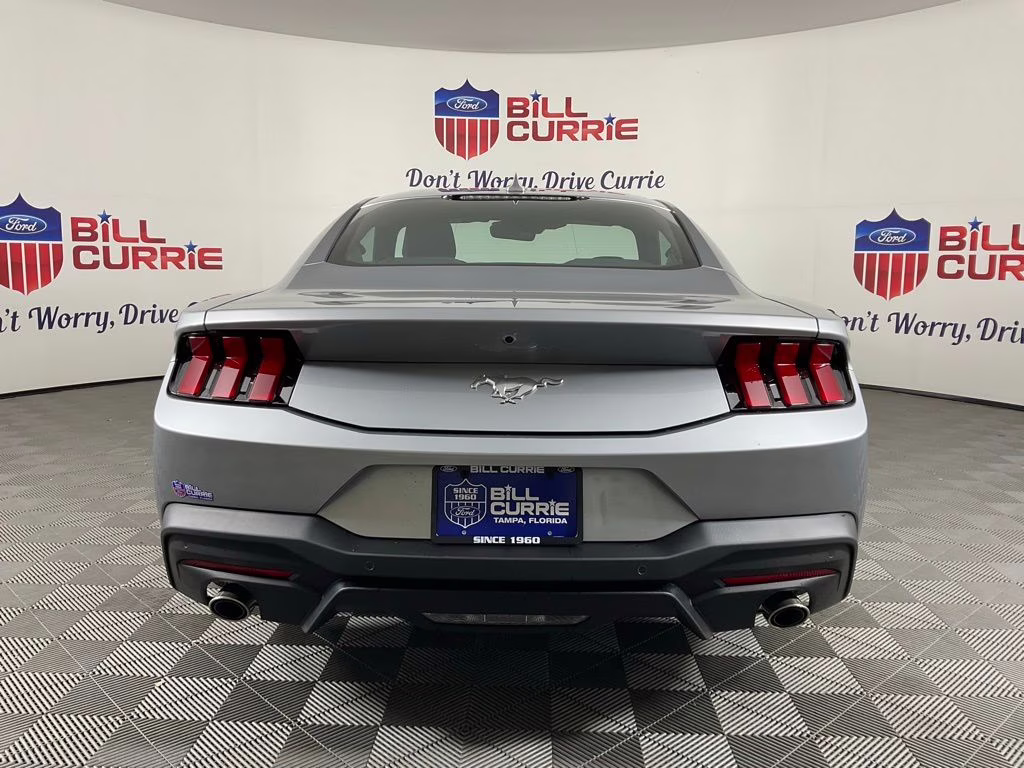 2026 Silver Metallic Ford Mustang EcoBoost RWD Coupe