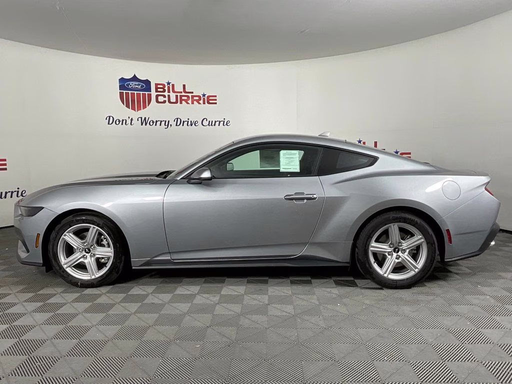 2026 Silver Metallic Ford Mustang EcoBoost RWD Coupe