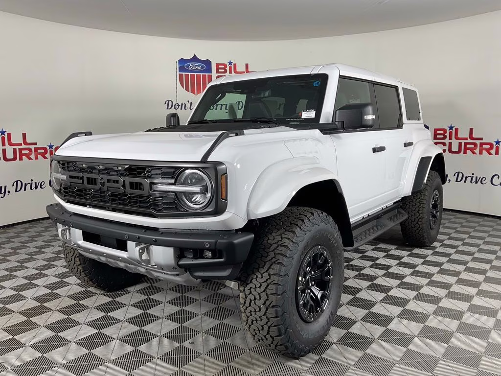 2026 Oxford White Ford Bronco Raptor 4X4 SUV