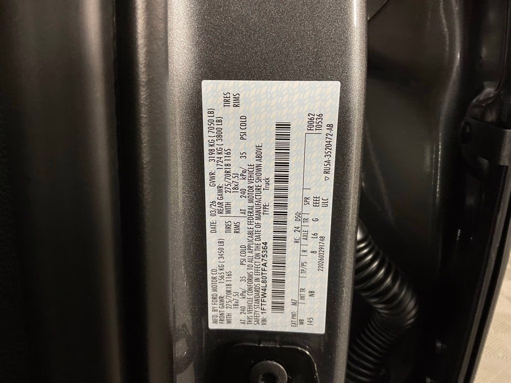 2026 Gray Ford F-150 Tremor 4X4 Truck