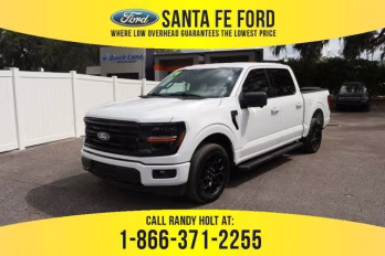 2024 White Ford F-150 XLT RWD Truck