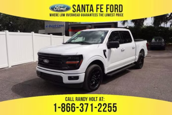 2024 White Ford F-150 XLT RWD Truck