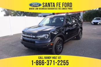 2023 Black Ford Bronco Sport Big Bend 4X4 SUV