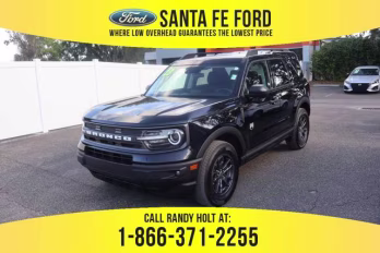 2023 Black Ford Bronco Sport Big Bend 4X4 SUV