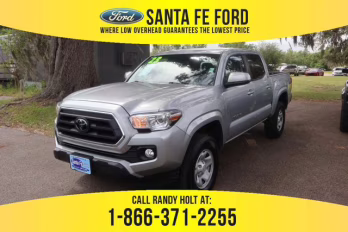 2023 Silver Toyota Tacoma 2WD SR5 Truck