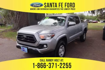 2023 Silver Toyota Tacoma 2WD SR5 RWD Truck