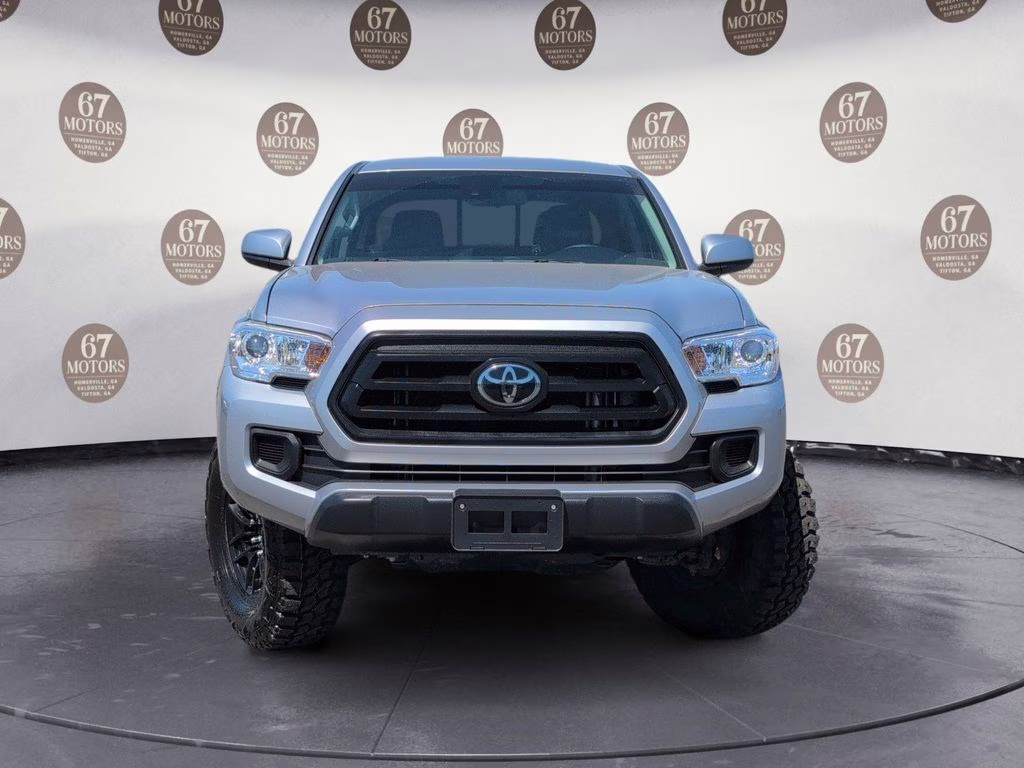 2021 Silver Sky Metallic Toyota Tacoma TRD Off-Road 4X4 Truck