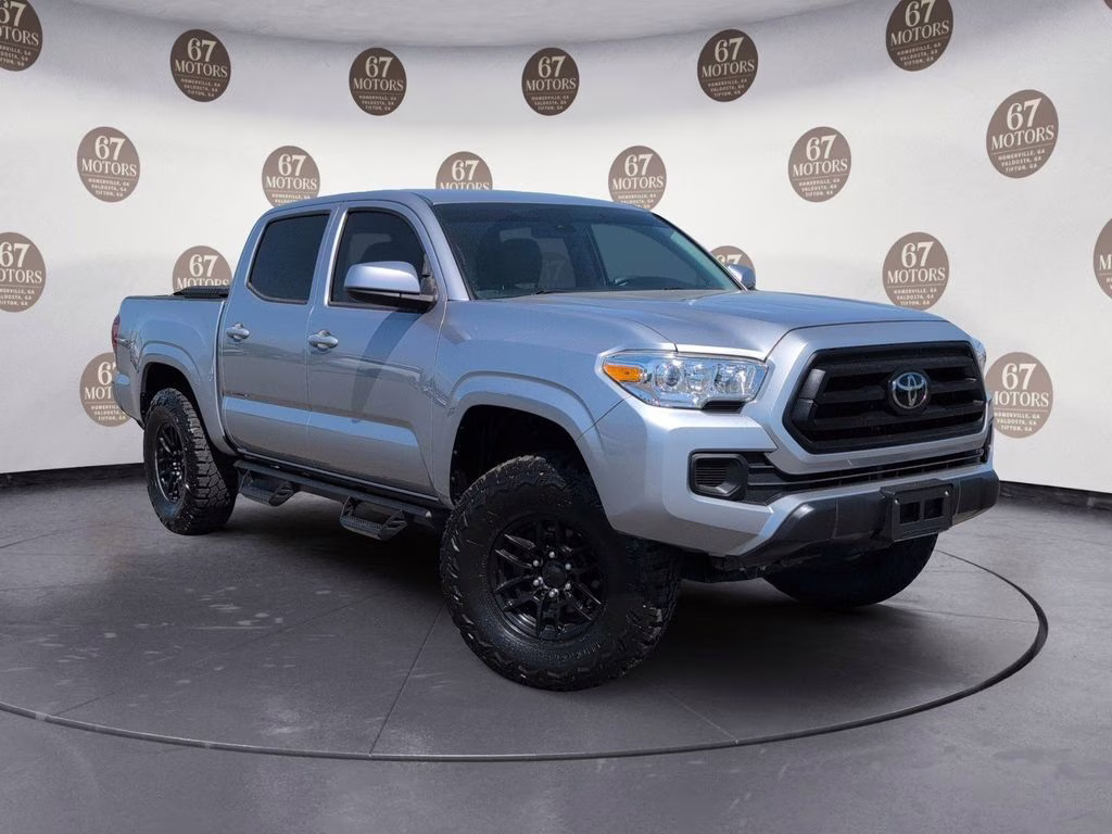 2021 Silver Sky Metallic Toyota Tacoma TRD Off-Road 4X4 Truck