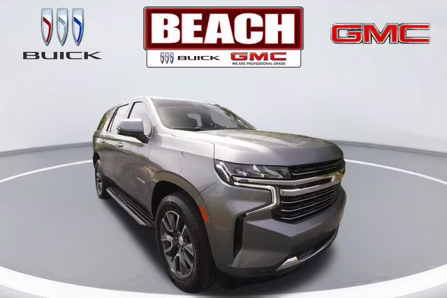 2021 Satin Steel Metallic Chevrolet Tahoe LT RWD SUV