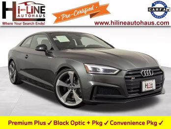 2019 Daytona Gray Pearl Audi S5 3.0T Premium Plus AWD Coupe