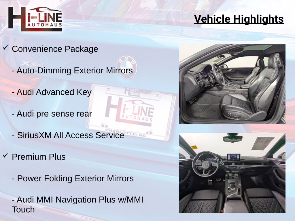 2019 Daytona Gray Pearl Audi S5 3.0T Premium Plus AWD Coupe