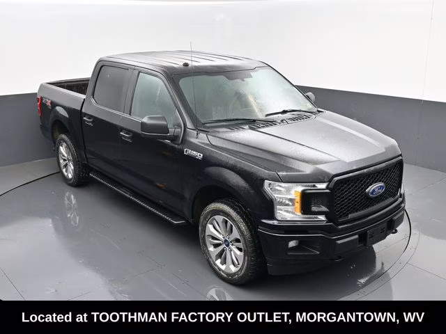 2018 Shadow Black Ford F-150 XL 4X4 Truck