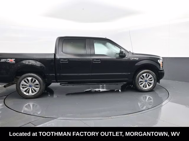 2018 Shadow Black Ford F-150 XL 4X4 Truck