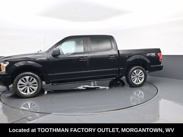 2018 Shadow Black Ford F-150 XL 4X4 Truck