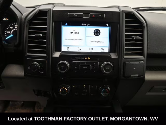 2018 Shadow Black Ford F-150 XL 4X4 Truck