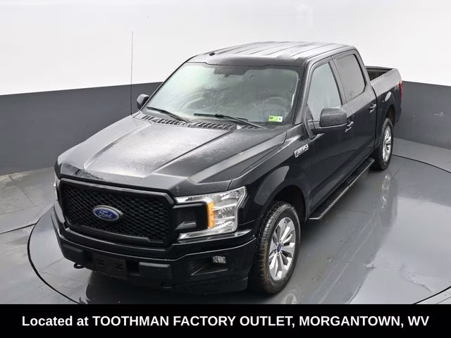 2018 Shadow Black Ford F-150 XL 4X4 Truck