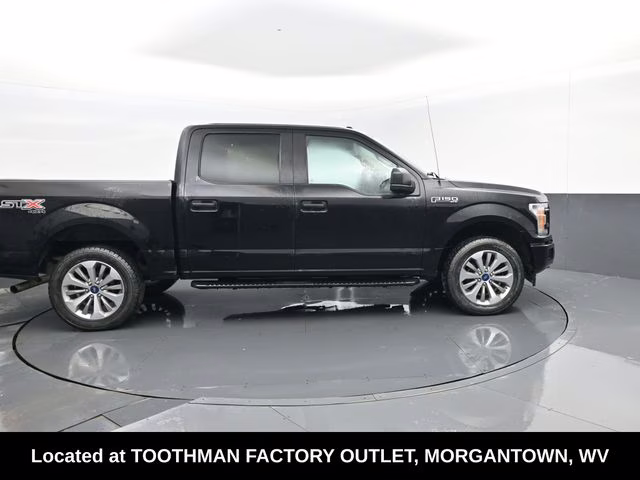 2018 Shadow Black Ford F-150 XL 4X4 Truck