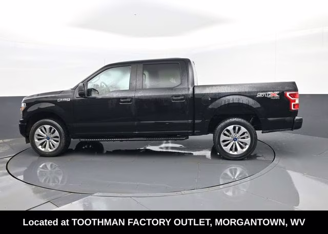 2018 Shadow Black Ford F-150 XL 4X4 Truck