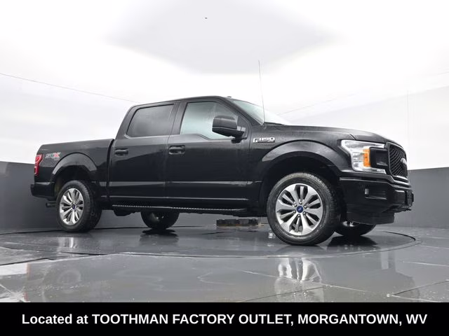 2018 Shadow Black Ford F-150 XL 4X4 Truck