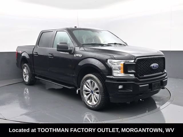 2018 Shadow Black Ford F-150 XL 4X4 Truck
