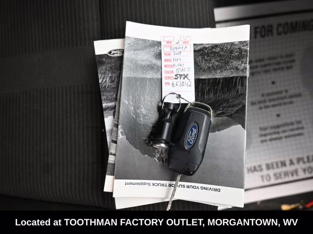 2018 Shadow Black Ford F-150 XL 4X4 Truck