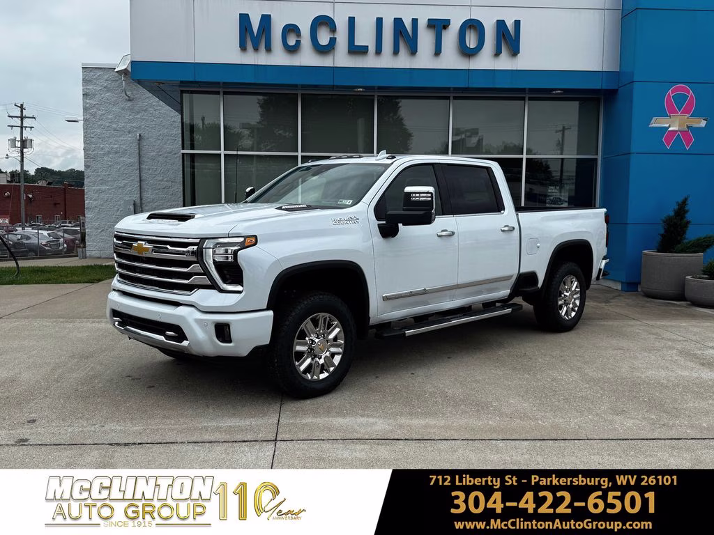 2026 Polar White Tricoat Chevrolet Silverado 2500HD High Country 4X4 Truck